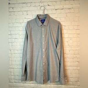 Apt 9 super flex men’s button up long sleeve shirt premier flex large tall